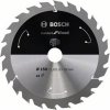 Bosch Accessories 2608837684 2608837684 tvrdokovový pílový kotúč 165 x 20 mm Počet zubov (na palec): 12 1 ks; 2608837684