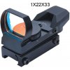 FOMEI 1x22x33mm kolimátor RED (13-14mm)