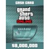 Grand Theft Auto Online Megalodon Shark Cash Card 8,000,000$ (PC) Přímé stažení PC