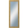 DANTIK - Zrkadlo v rámu, rozmer s rámom 60x160 cm z lišty KŘÍDLO veľké zlaté patina (2772)