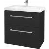 Dreja Umývadlová skrinka BIG INN SZZ2 80 - N03 Graphite / Úchytka T03 / N03 Graphite