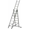 ELKOP | Žebřík trojdílný hliníkový VHR nosnost 150 kg - 3x13 Z10823