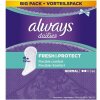 Always Dailies Fresh & Protect Normal s jemnou vôňou 60 ks