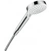 Hansgrohe Crometta - Sprchová hlavica Vario 100, 2 prúdy, EcoSmart 9 l/min, biela/chróm 26332400
