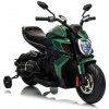 Lean Cars Bentley Ducati Diavel V4 Elektrická motorka zelená