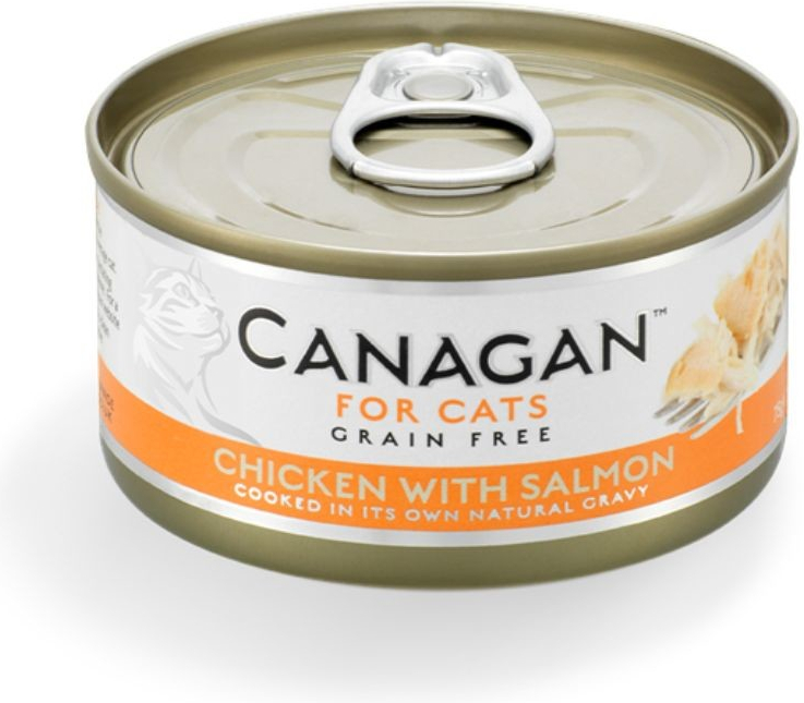 CANAGAN Cat Can Chicken & Salmon 75 g