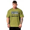 Nebbia Washed-off oversized tričko HERITAGE 355 - L - hnědá