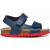Geox Detské korytové sandále navy red B552QB-000BC-C0735 24