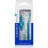 CURAPROX CPS 06 prime start tyrkysová medzizubné kefky 5 ks + držiaky UHS 409 a UHS 470, 1 set