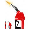 Smyle Labs „Gas Pump“ tvarovaný horák — dopĺňateľný, s nastaviteľným plameňom Červená