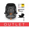 KIDDY Autosedačka Evoluna i-size 2 + Isofix základa 40-83 cm Grey Mel.-Safe Orange