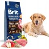 Suché krmivo pre psov Brit Premium by Nature Light morčacie 15 kg