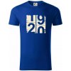 Tachometer 20 - Tričko z organickej bavlny - 2XL ( Kráľovská modrá )