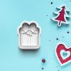 Adventný kalendár - Vykrajovátko s pečiatkou