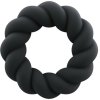 Rocks-off - twist black silicone masturbator ring
