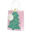 PartyDeco Darčeková vianočná taška - Vianočný stromček