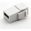 PremiumCord USB propojka USB2.0, pro instalaci do keystone zásuvky
