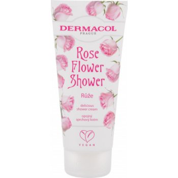 Dermacol opojný sprchový krém Růže Flower Shower (Delicious Shower Cream) 200 ml