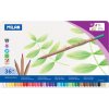 Milan farebné pastelky šesťhranné 3,3 mm plechový box 36 ks
