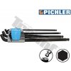 TRIUMF Sada kľúčov inbus s guličkou extra dlhé 2346XLSS (1,5 - 10 mm) vyhnuté 110°, PICHLER B-T