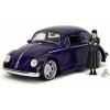 Jada Wednesday auto 1972 VW Beetle a figúrka Wednesday 1:24
