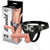 Harness attraction - deluxe harness with realistic vibration 18 cm -o- 4.5 cm