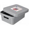 CURVER INFINITY 11L úložný box 36 x 14 x 27 cm sivý 04752-099