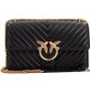 Pinko Tašky cez rameno LOVE ONE CLASSIC DC SHEEP Čierna