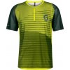 Cyklodres Scott Shirt M Trail Vertic Zips s/sl žltá/zelená Veľkosť: L