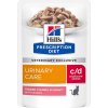 HILLS PD Feline c/d Urinary Stress Salmon - kapsičky pre mačky 12x85g