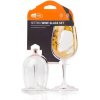 Set pohárov GSI Outdoors Nesting Wine Glass Set 2x275ml