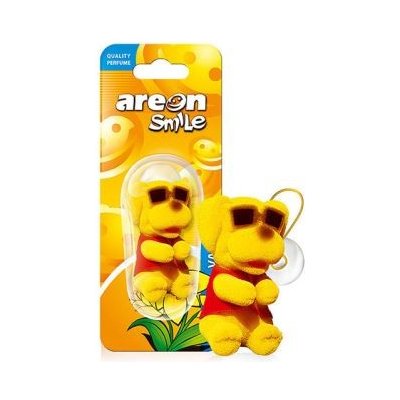 Areon Smile Toy Vanilla - Zlty pes