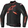 Bunda T-GP R 3 DRYSTAR, ALPINESTARS (černá/červená fluo/bílá, vel. L)