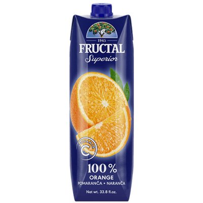 Fructal Pomaranč 100% Prisma 1 l