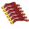 APC Power Cord Kit 6 ks 1.2m, Red AP8704S-WWX340