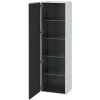Duravit L-Cube Vysoká skrinka, 176x50x36 cm, pánty vľavo, biela mat LC1181L1818