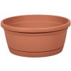 Nohel garden Žardinka LIBIS s podmiskou plastová matná terakota d30cm