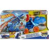 Hot Wheels City: Transformovateľný Ultimátny Prepravca áut s T-Rex herný set