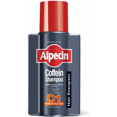 Alpecin C1 kofeinový šampón pre znateľne viac vlasov cestovné balenie 75 ml