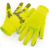Beechfield Športové softshellové rukavice B310 Fluorescent Yellow S/M