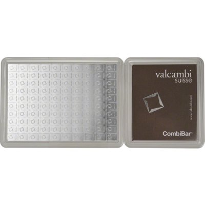 Valcambi Combi Bar 100x1g Investičná strieborna tehlička