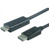 PremiumCord DisplayPort na HDMI kábel 5m M / M kportadk01-05