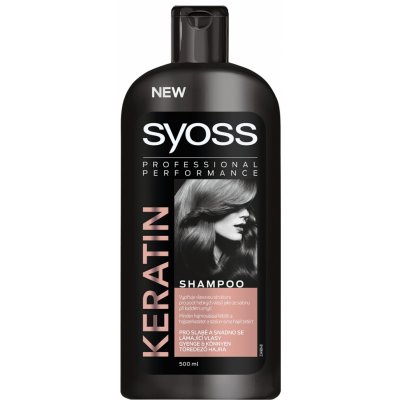 Syoss Keratin Hair perfection šampón na suché oslabené vlasy 500 ml