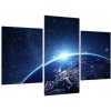 Obraz planéty krajiny (Obraz 90x60cm)