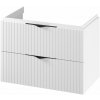 Cersanit Tirso skrinka 79.4x44.7x57.2 cm závesná kúpeľňová skrinka pod umývadlo biela S1015-004