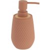 TENDANCE Dávkovač mydla Tova, cappucino/s drevenými prvkami, 280 ml