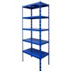ZLKL Priemyselný regál kovový P00135-9 2500 x 700 x 500 mm modrý
