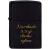 Zapaľovač Zippo 218 Black Matte plynový 1 tryska + DARČEK ZDARMA + MOŽNOST GRAVÍROVANIA + DARČEKOVÉ BALENIE