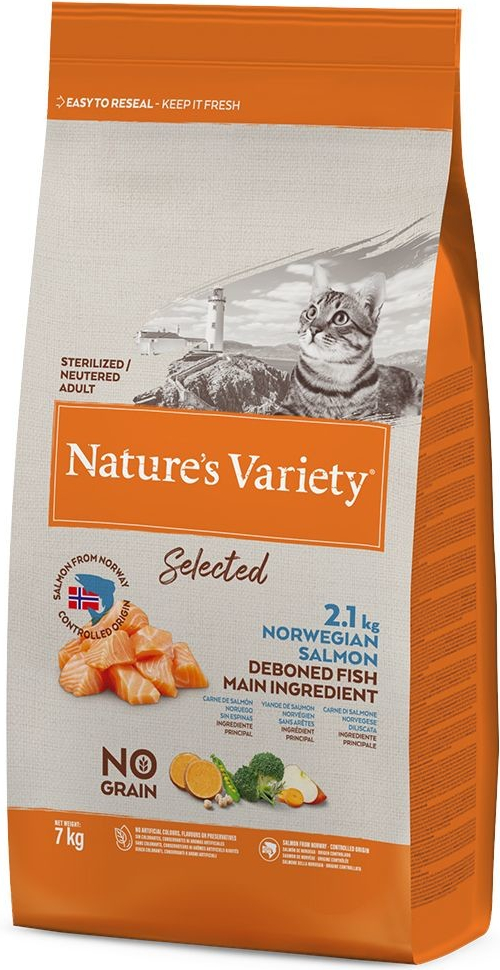 Natures Variety Selected Sterilised norský losos 2 x 7 kg
