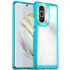 Gumený kryt ACRYLIC na Huawei Nova 10 - Priesvitná modrá